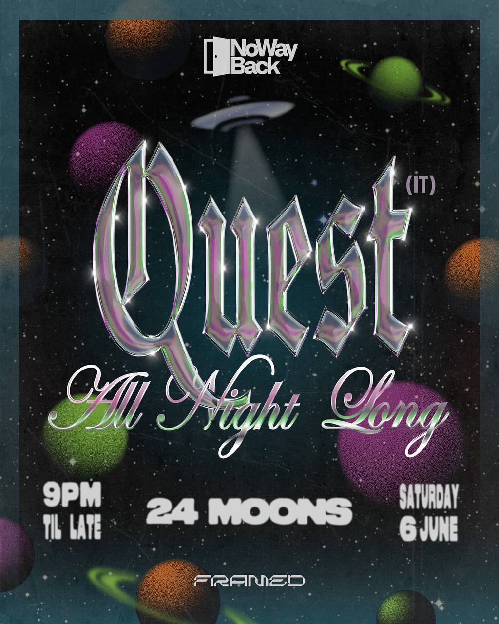 No Way Back presents Quest (IT) — All Night Long