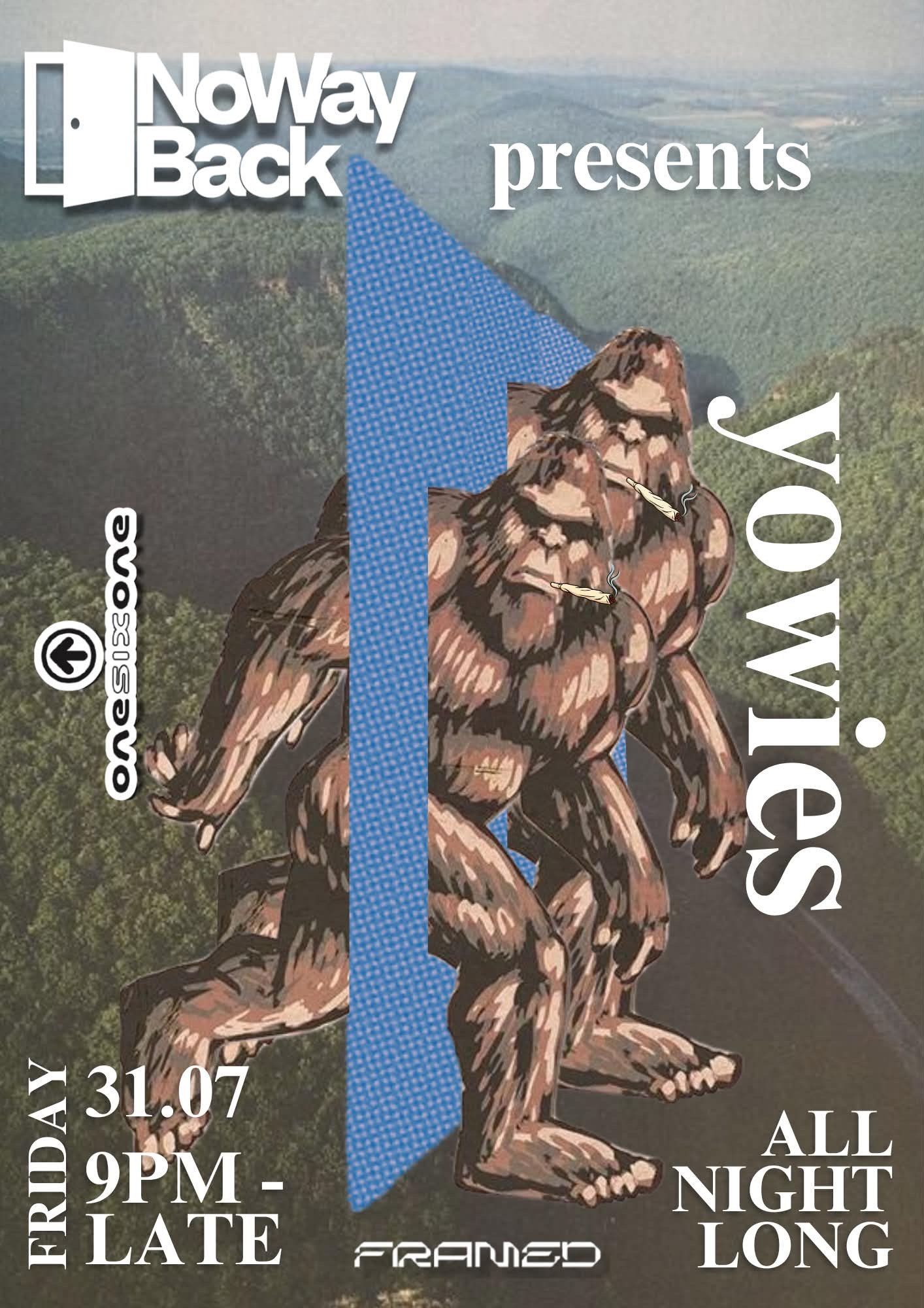 No Way Back presents Yowies — All Night Long